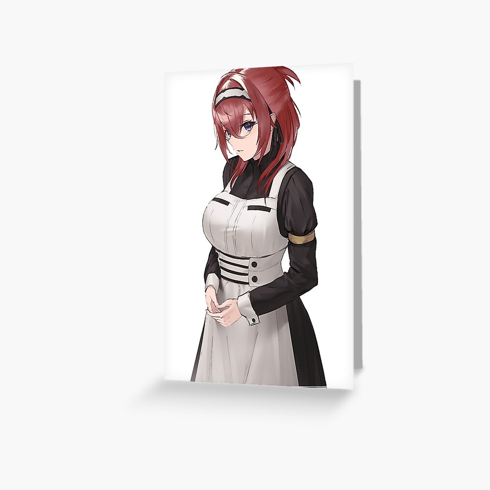 Lilia Greyrat Mushoku Tensei Isekai Ittara Honki Dasu Greeting Card 