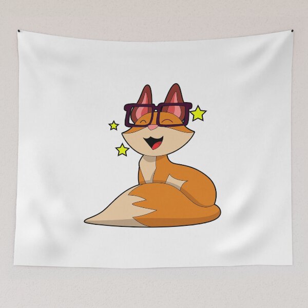 Item preview, Fox with Glasses designed and sold by Snabdesign84.