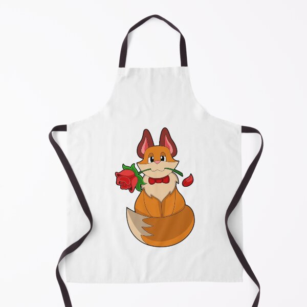 Item preview, Fox with Rose Flower designed and sold by Snabdesign84.