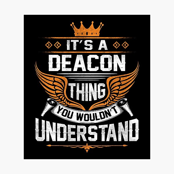 Item preview, Deacon Name T Shirt - Deacon Things Name Gift Item Tee designed and sold by lanawalton.