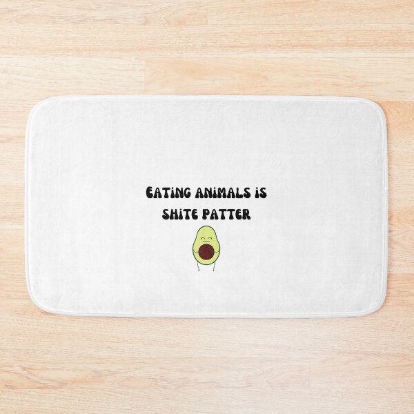 Item preview, Eating animals is shite patter  designed and sold by Lilac225769.