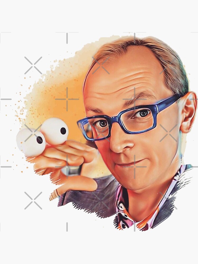 "PHIL FLETCHER AND HIS FAMOUS HAND" Sticker by Unspirations Redbubble