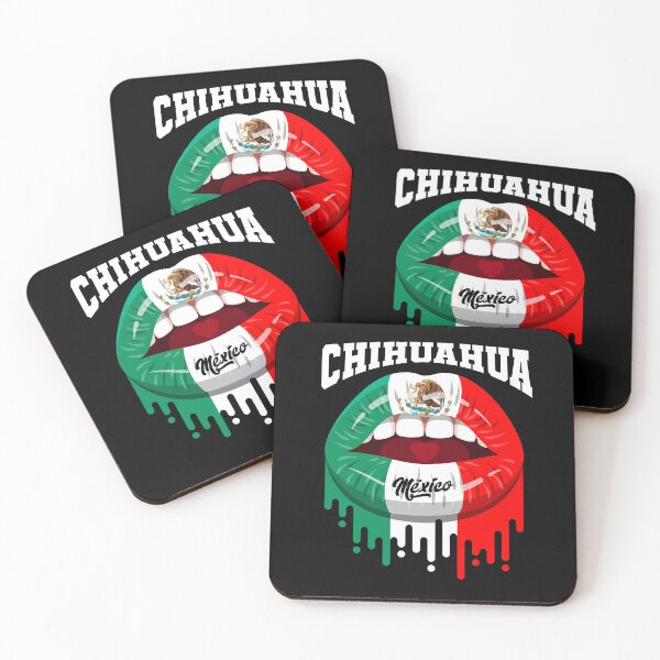 Item preview, Lips Kiss Chihuahua from Mexico Flag designed and sold by Fr33m4n1111.