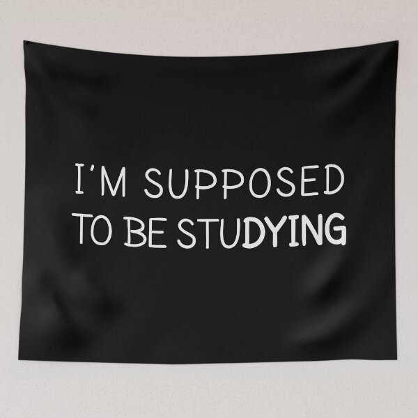 Item preview, i’m supposed to be studying  designed and sold by MOONINSPIRATION.
