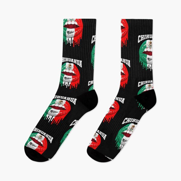 Item preview, Lips Kiss Chihuahua from Mexico Flag designed and sold by Fr33m4n1111.
