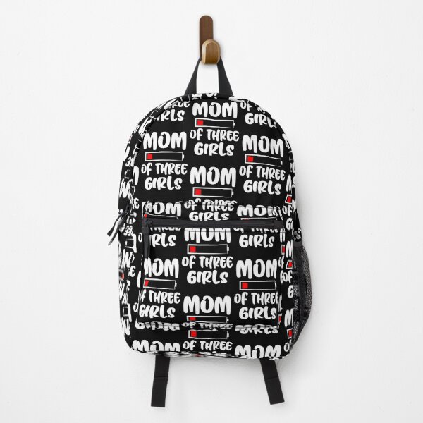 Item preview, Mom Of Three Girls Funny Graphic designed and sold by GO SHIRT-TEE.