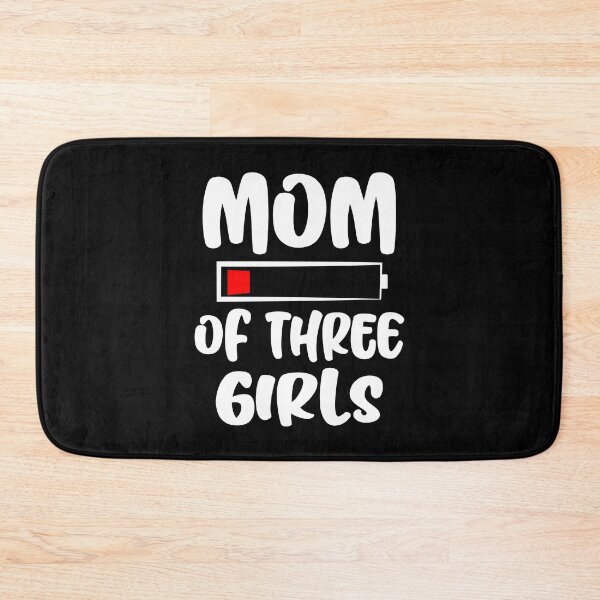 Item preview, Mom Of Three Girls Funny Graphic designed and sold by GO SHIRT-TEE.
