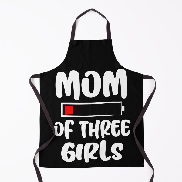Item preview, Mom Of Three Girls Funny Graphic designed and sold by GO SHIRT-TEE.