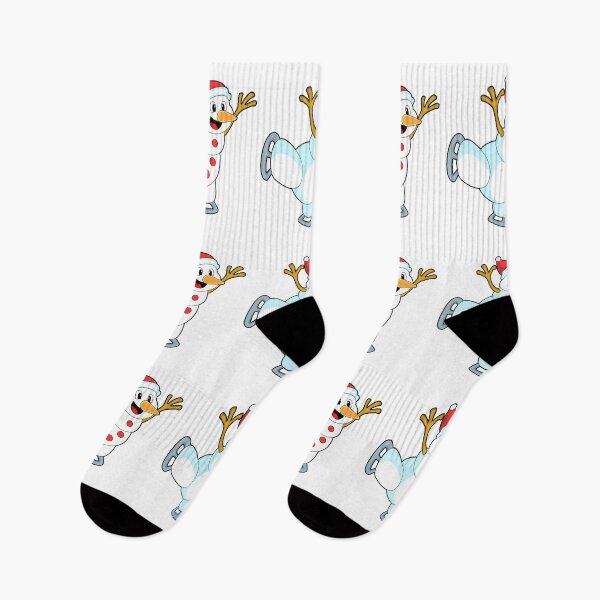 Item preview, Snowman at Ice skating with Ice skates designed and sold by Snabdesign84.