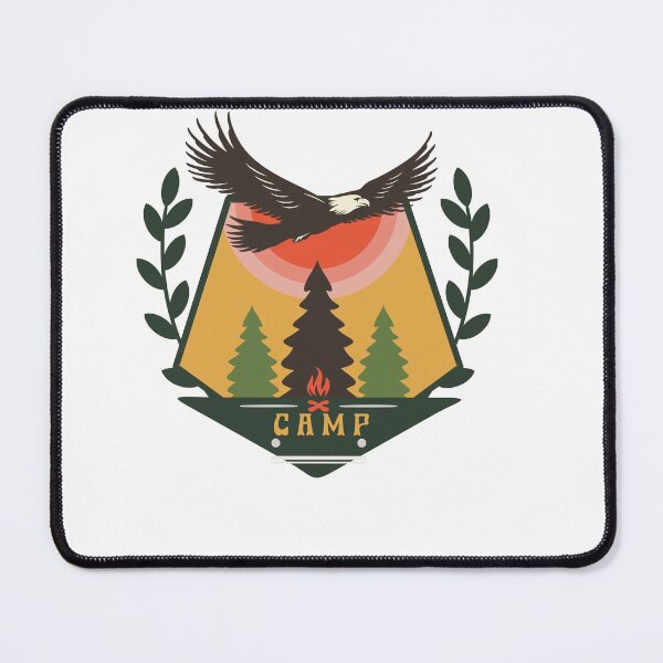 Item preview, Copy of  AT. SLEEP. CAMP. REPEAT Sticker GIFT FOR CAMP LOVERS GIFT FOR NATURE LOVERS GIFT FOR CAMPING PEOPLE sticker for your laptop designed and sold by GhostAmine.