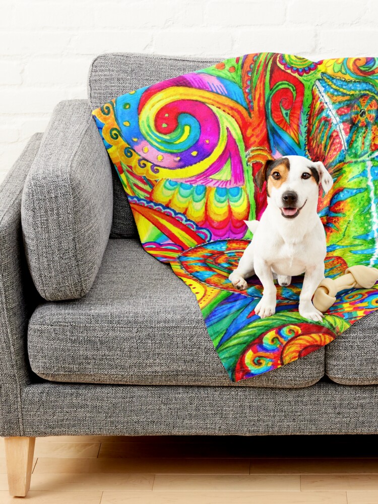 Psychedelic blanket online