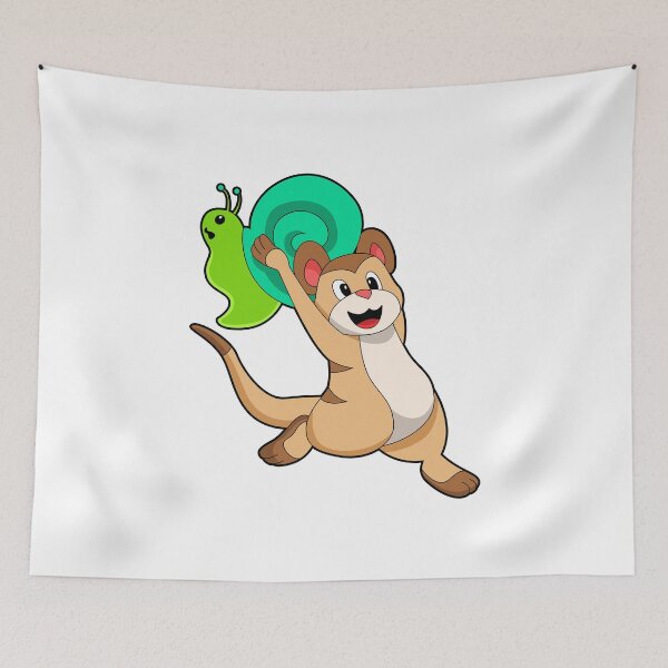Item preview, Meerkat with Snail designed and sold by Snabdesign84.