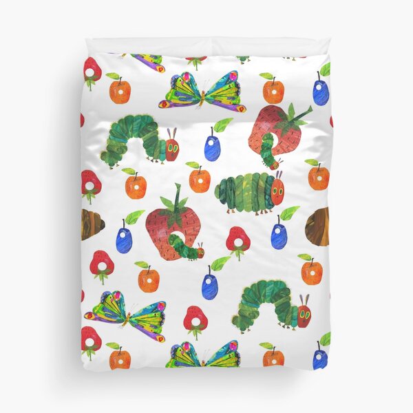 Very hungry caterpillar Pattern Duvet Cover