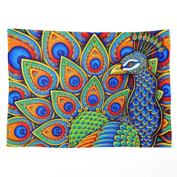 Colorful Paisley Peacock Rainbow hotsell Bird Shower Curtain