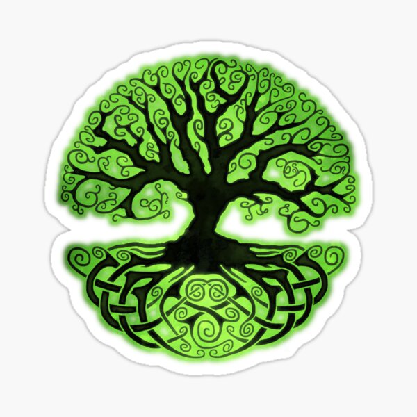 The Celtic Tree of Life Sticker