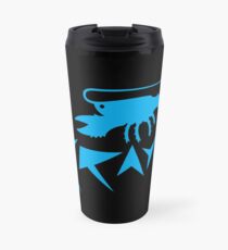 Crazy Blue Crayfish Travel Mug