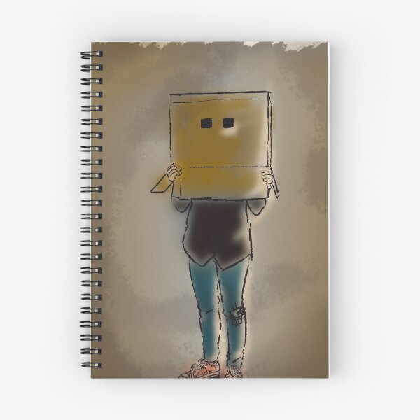 Item preview, Lemony the BoxHead designed and sold by Snicker's Doodles.