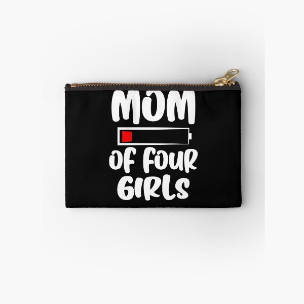 Item preview, Mom Of Four Girls Funny Graphic designed and sold by GO SHIRT-TEE.