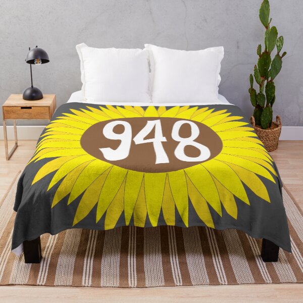 Item preview, Hand Drawn Virginia Sunflower 948 Area Code designed and sold by itsrturn.