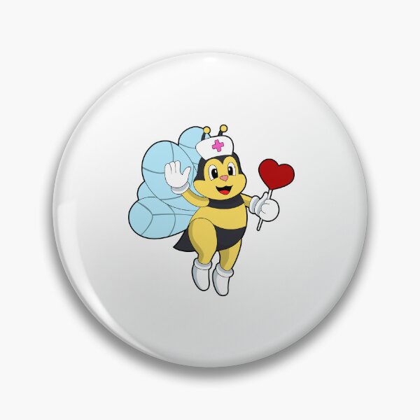 Item preview, Bee as Nurse with Heart designed and sold by Snabdesign84.