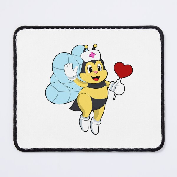 Item preview, Bee Nurse Heart designed and sold by Snabdesign84.