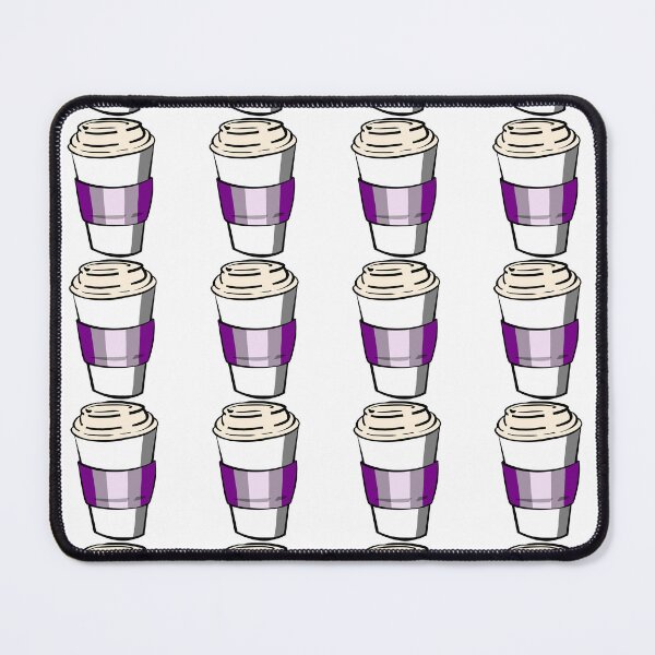 Item preview, Graysexual Pride Coffee Cup Doodle designed and sold by CJ Vanderbeek.