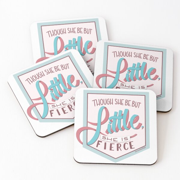 Item preview, Though she be but little, she is fierce designed and sold by scrambledpegs.