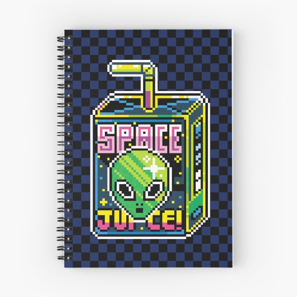 Item preview, space juice! pixel juice box designed and sold by pixelins.