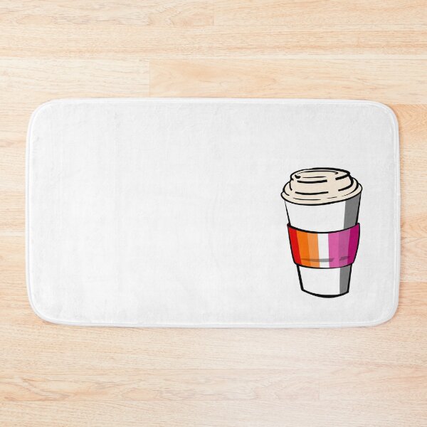 Item preview, Lesbian Pride Coffee Cup Doodle designed and sold by CJ Vanderbeek.