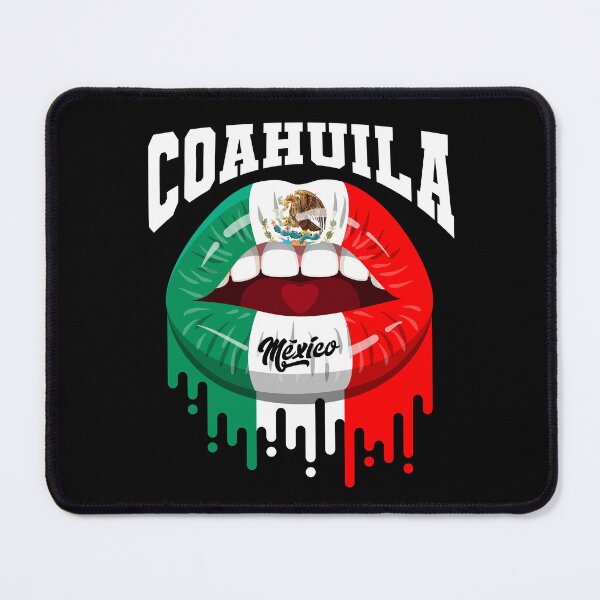 Item preview, Lips Kiss Coahuila de Mexico Flag designed and sold by Fr33m4n1111.