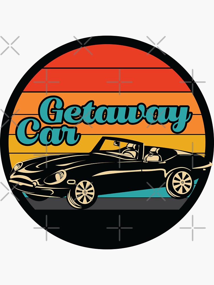 getaway car Art Board Print for Sale by eilosu