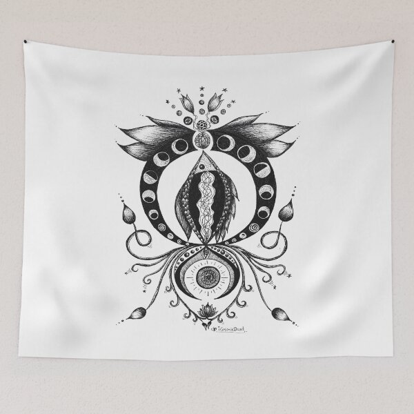 Item preview, When the Moon meets the Ocean designed and sold by iCosmicDust.