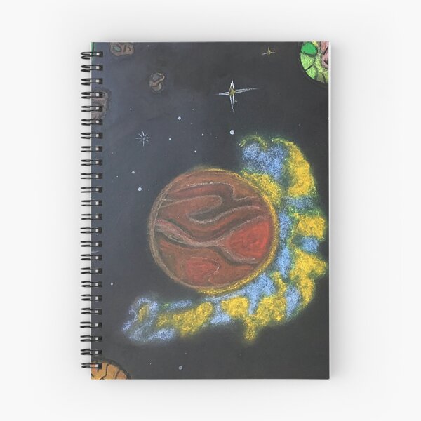 Item preview, View of gas giant. designed and sold by ModernCultureNW.
