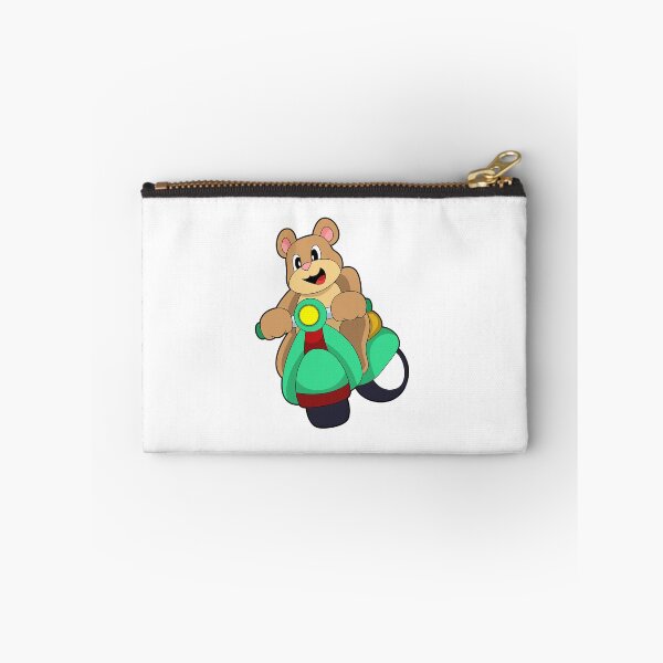 Item preview, Bear as Biker with Scooter designed and sold by Snabdesign84.