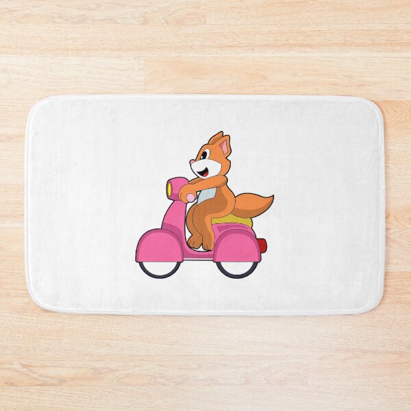 Item preview, Cat as Biker with Scooter designed and sold by Snabdesign84.