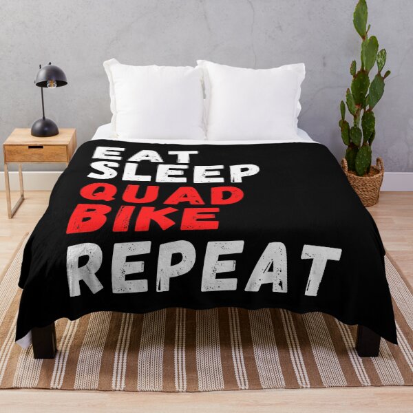 Item preview, Eat Sleep Quad Bike Repeat designed and sold by NoSpecialShop.