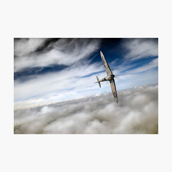 Spitfire solo Photographic Print