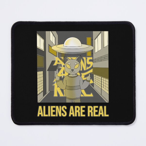 Item preview, Aliens are real cat Essential Vintage japanese T-Shirt designed and sold by ouaredi.
