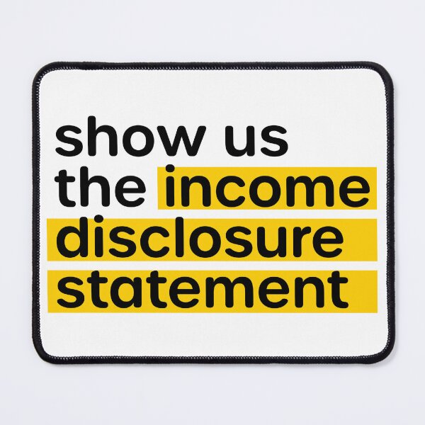 Item preview, Anti Multilevel Marketing Show Us the Income Disclosure Statement designed and sold by murialbezanson.