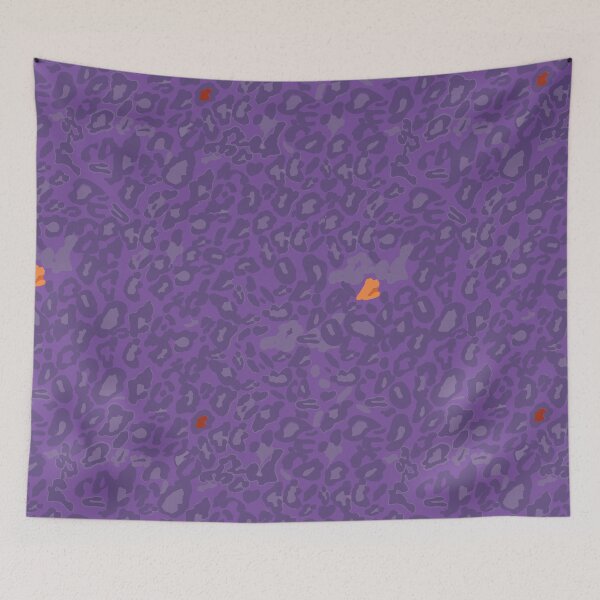 Item preview, Purple leopard pattern designed and sold by Natairbrush.