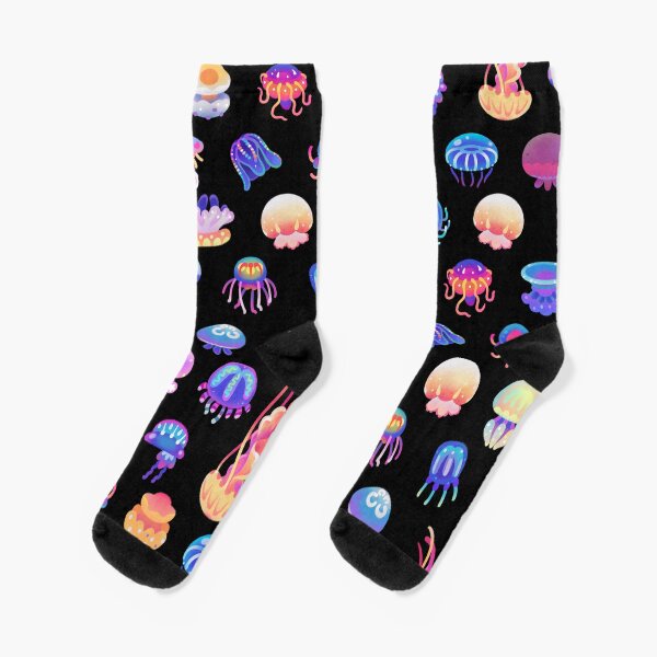 Jellyfish Day Socks