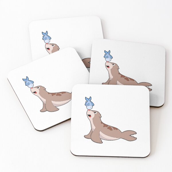 Item preview, Seal with Fish designed and sold by Snabdesign84.