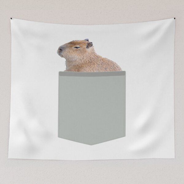 Item preview, Pocket capybara designed and sold by Tweeting.