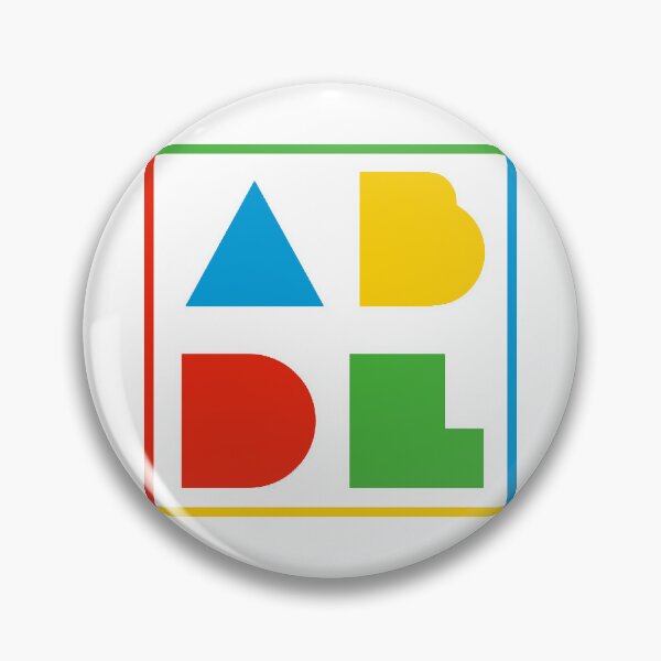 Item preview, ABDL Logo Color Block - white designed and sold by DF3.