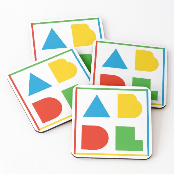Item preview, ABDL Logo Color Block - white designed and sold by DF3.