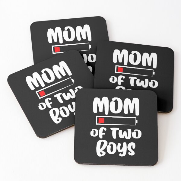 Item preview, Mom Of Two Boys Funny Graphic designed and sold by GO SHIRT-TEE.