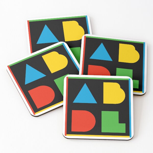 Item preview, ABDL Logo Color Block - Black designed and sold by DF3.