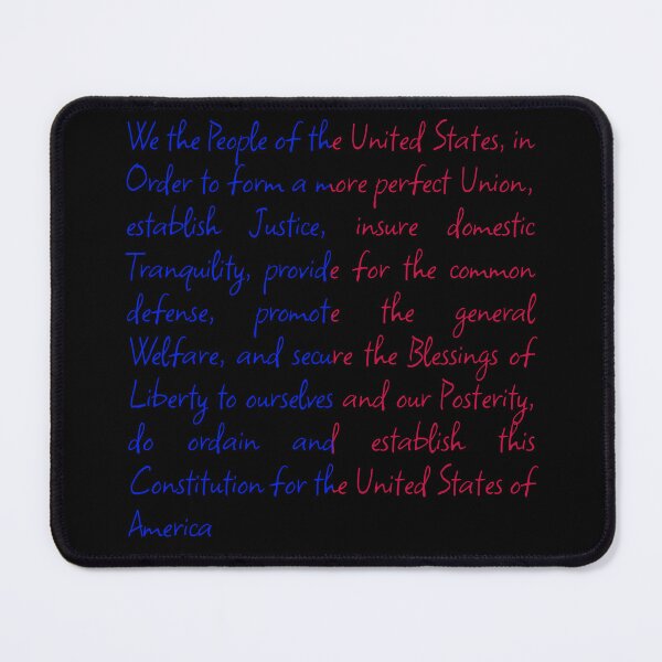 Item preview, We the People - The U.S. Constitution Preamble designed and sold by AwesomeProject.