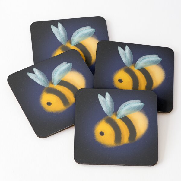 Item preview, Fluffy bee designed and sold by charlie-is-arty.