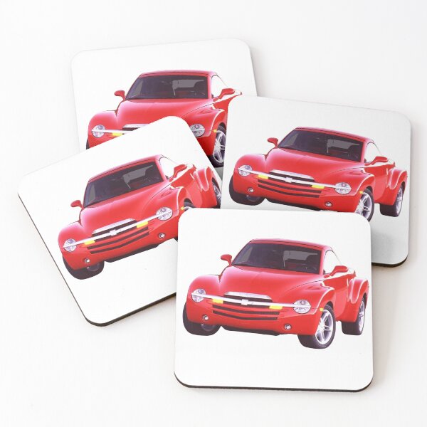 Item preview, Red Chevrolet SSR designed and sold by Pure9Design.